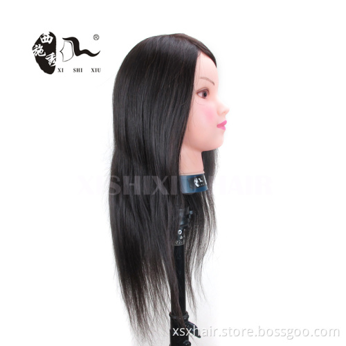 Low Cost Quality lesson wig Good Touch Feeling Pivot Point Erika Cosmetology Training Mannequin Head ForHairdressing School